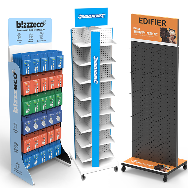 Phone Accessories Floor Metal Display Solutions
