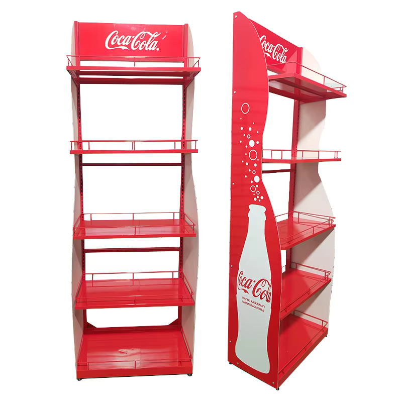 Apache Customized Single-Sided Metal Tool Display Rack Light Duty Retail Gondola for Supermarket Hand Tools Storage supplier
