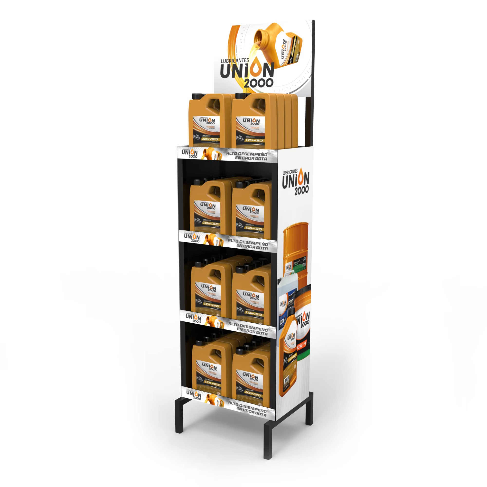 Apache Heavy Duty Metal Layer Plate Hole Board Display Rack Customizable for Floor to Floor Display Modern Style Supermarkets manufacture