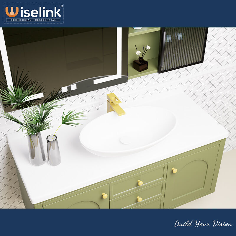 Wiselink WKS-5025 Elliptical Counter Top Basin: Where Elegance Meets Practicality