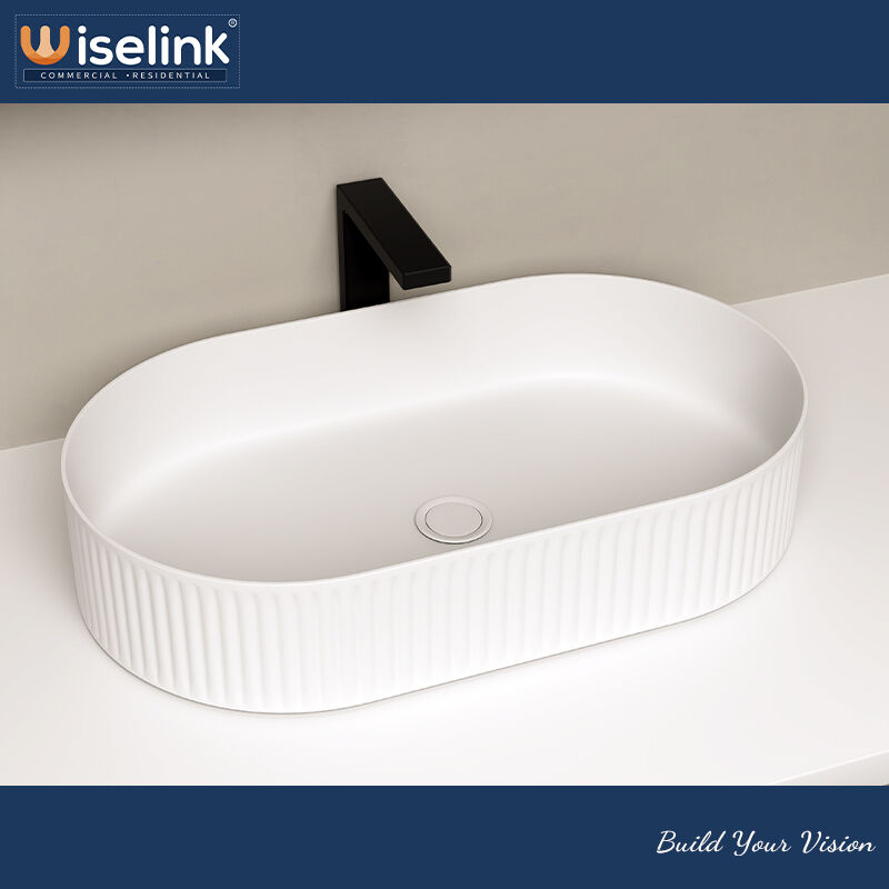 Solid Surface Counter Top Basins: Effortless Installation & Artistic Design