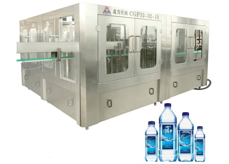 Автоматтық су бутылкаушы өндіріс линиясы тікелей минералдық көк су PET шырша суынану машинасы