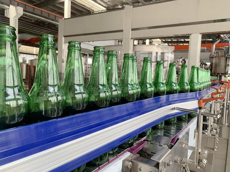 18000BPH Glass Bottled Carbonated Drink Filling Line(Russia Customer Site)