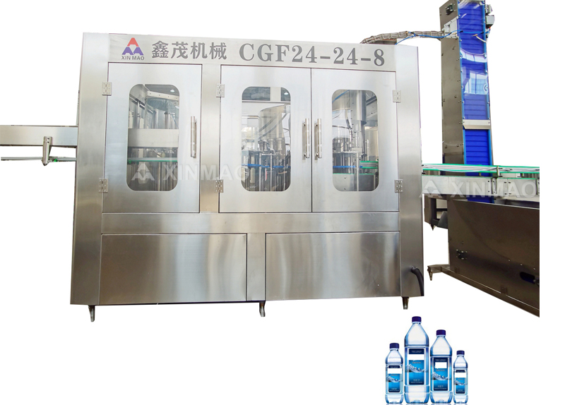What are the main differences between linear and rotary bottling machine