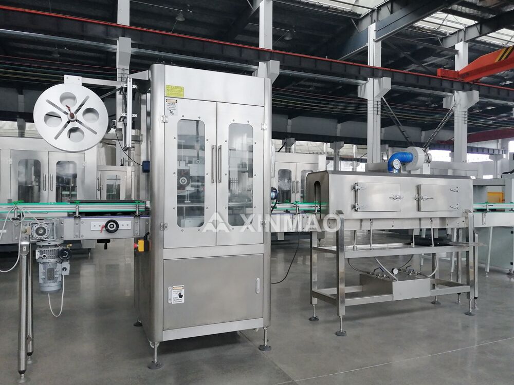 Automatic Sleeve Shrink Labeling Machine