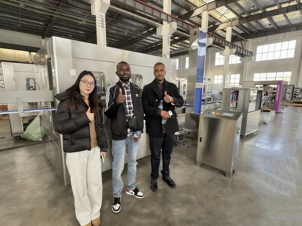 Mali customers went from factory visits to placing orders to equipment inspection