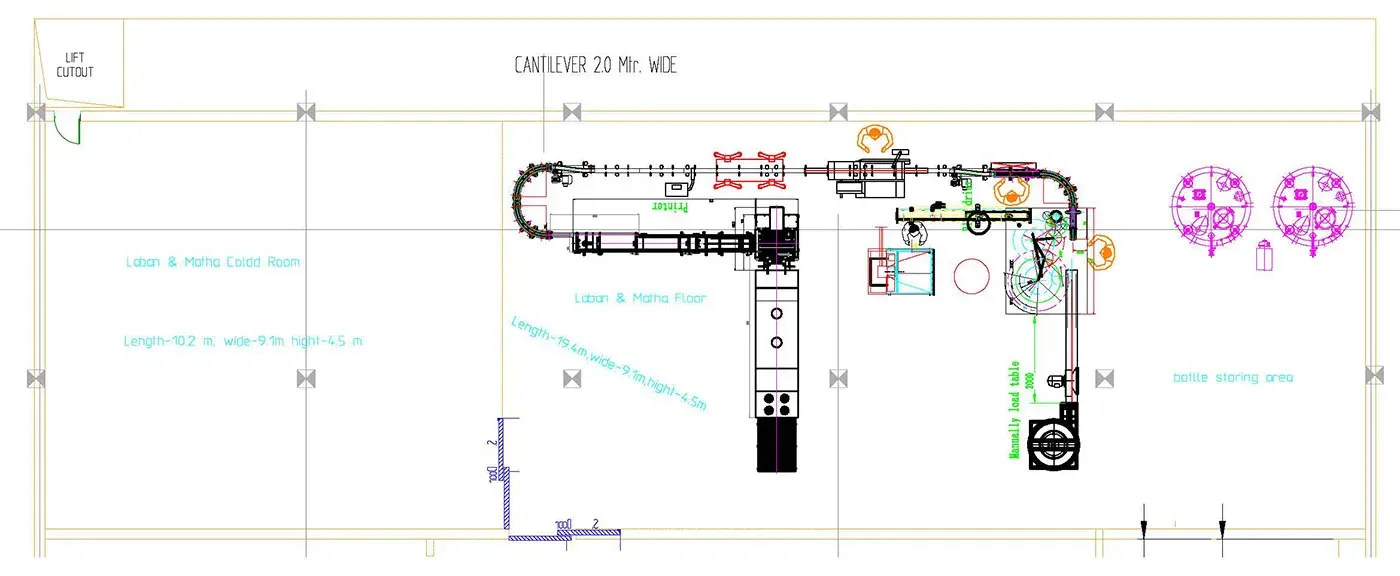 DAIRY FILLING FLOOR PLAN