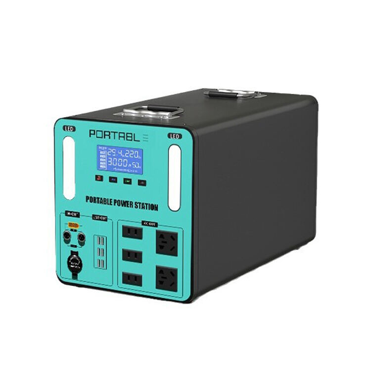 Portable Energy Storage Power Station 3000W Lithium Battery 24V