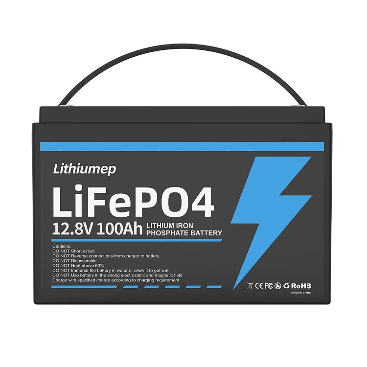 Lifepo4 baterijas enerģijas krātuve 12.8V 50Ah 100Ah 200Ah 300Ah saules Lifepo4 bateriju elements lietina jūnija baterija