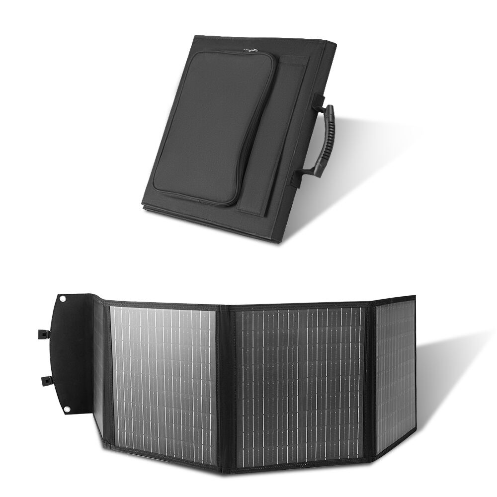 Chargeur solaire pliant portable extérieur 120W 18V PANNEAU MONO PV panneau photovoltaïque Générateur solaire