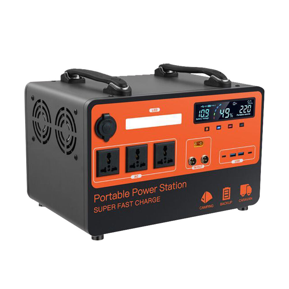 Portable Power Station 600W 900W 1200W 1500W 1800W High power household application Emergency storage camping supply