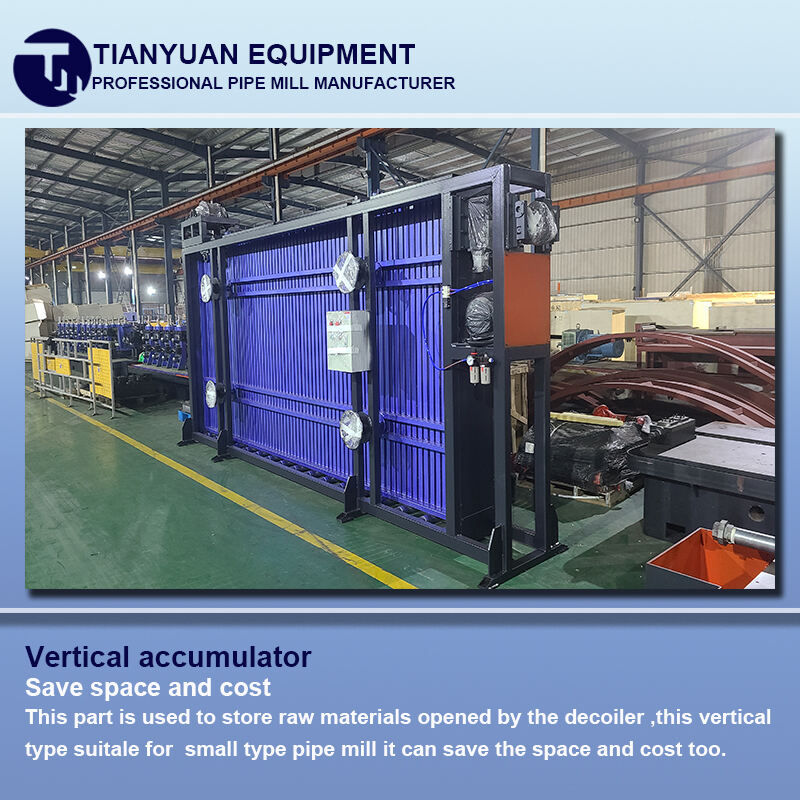 ty16 high quality factory export round carbon steel pipe making machinery -3