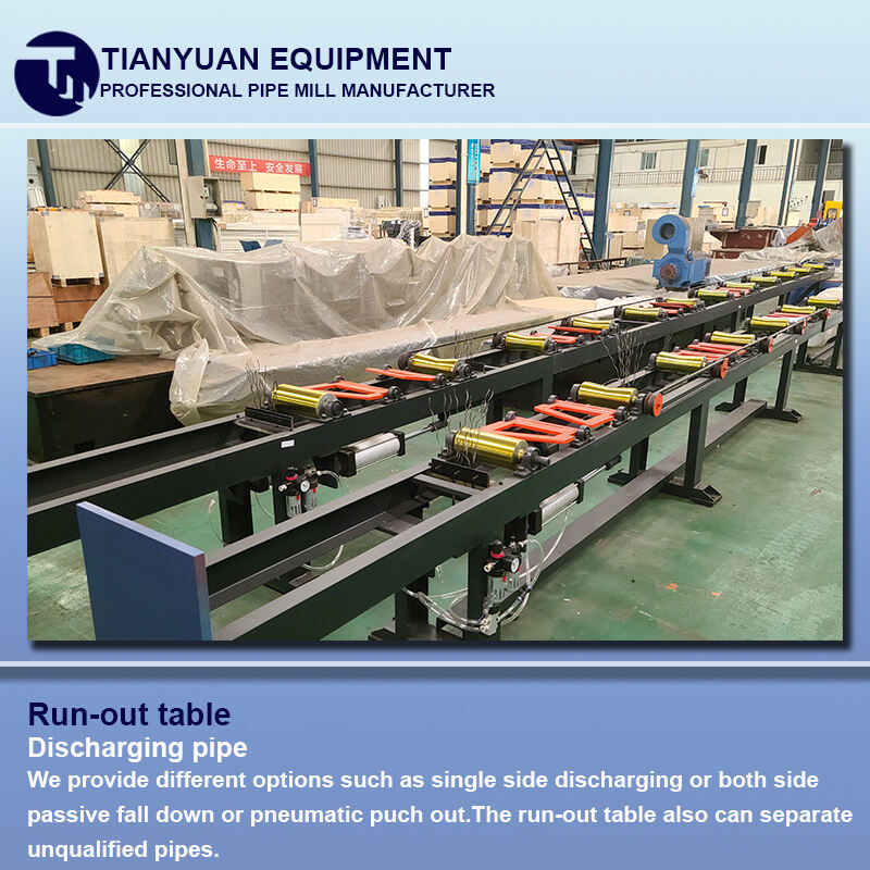  ty16 high quality factory export round carbon steel pipe making machinery -8