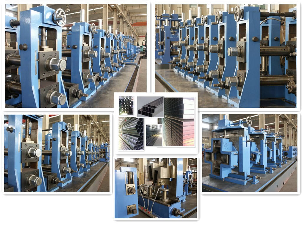 ty219 construction industry efficient hf welding square carbon steel pipe making machinery-5