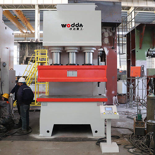 500 ton single column hydraulic press - single arm hydraulic press