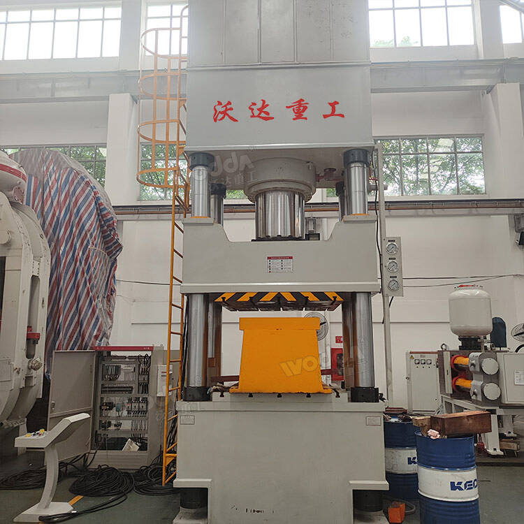 800 ton metal cold extrusion hydraulic press customer site