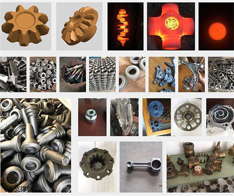 Hot die forging products