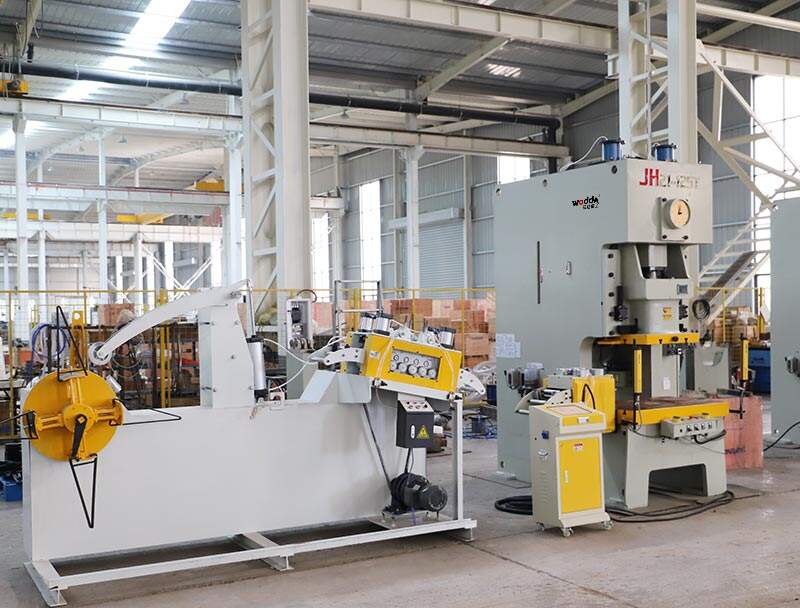 Pneumatic punching machine fully automatic production line