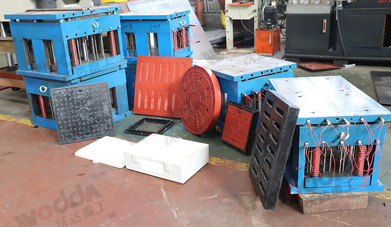 Resin manhole cover hydraulic press