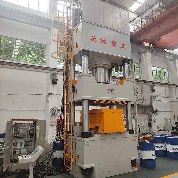 800-ton cold extrusion hydraulic press completed