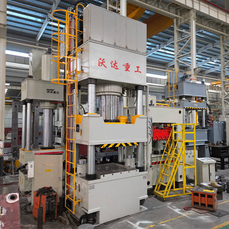 800 ton three-beam four-column hydraulic press