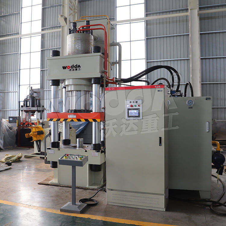 500 ton four-column hydraulic press