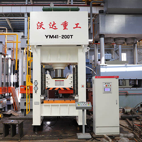 200 ton hydraulic press-closed press