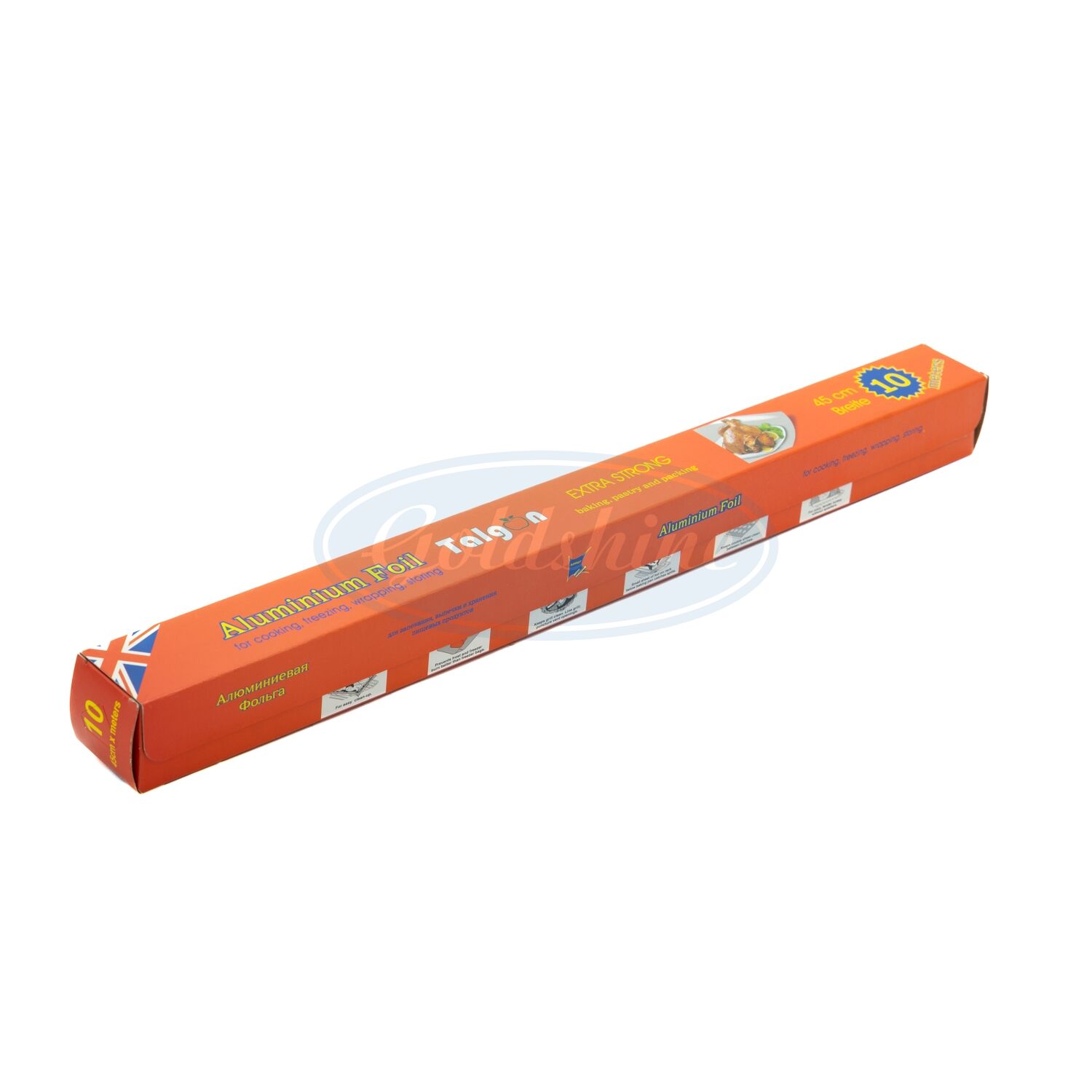 Food Packaging Aluminium Foil Roll Paper for Supermarket