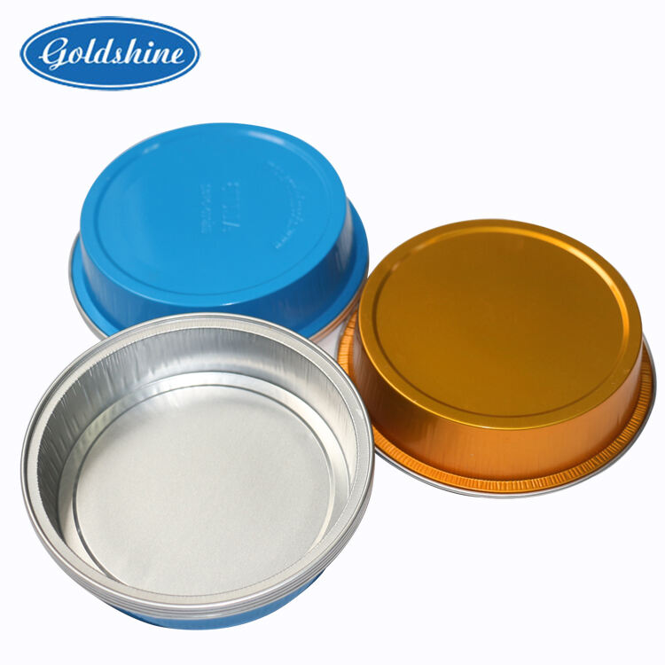 Cốc Hộp Nhôm Dùng Một Lần Hình Tròn Dùng Cho Nướng