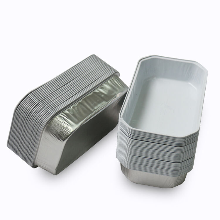 airline fast food disposable aluminum foil container