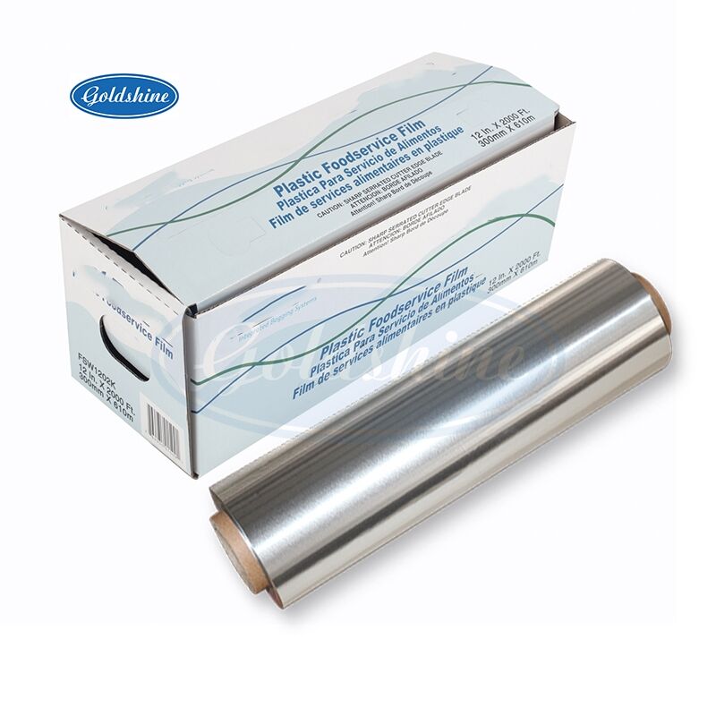 Fabriksleverans engångsforespakning 18 mikron tunt aluminiumfolie