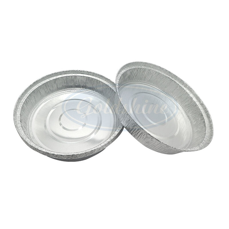 Y20837 Tipo de recipiente de hojalata y uso alimentario bandeja desechable de hojalata para pizza