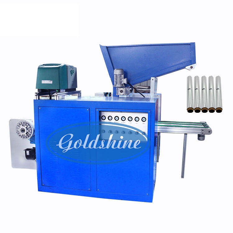 Automatic aluminium foil rewinding cutting machine