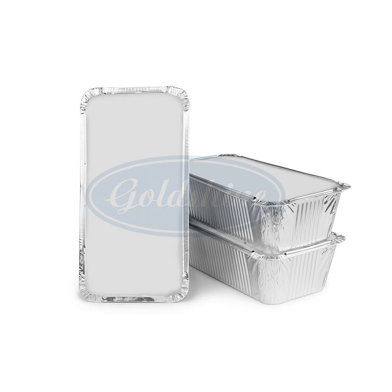 export eco-friendly disposable household aluminum food storage foil containers with lids