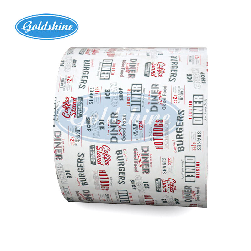 8011 8006 Aluminium personnalisé impression bobine géante pour alimentaire
