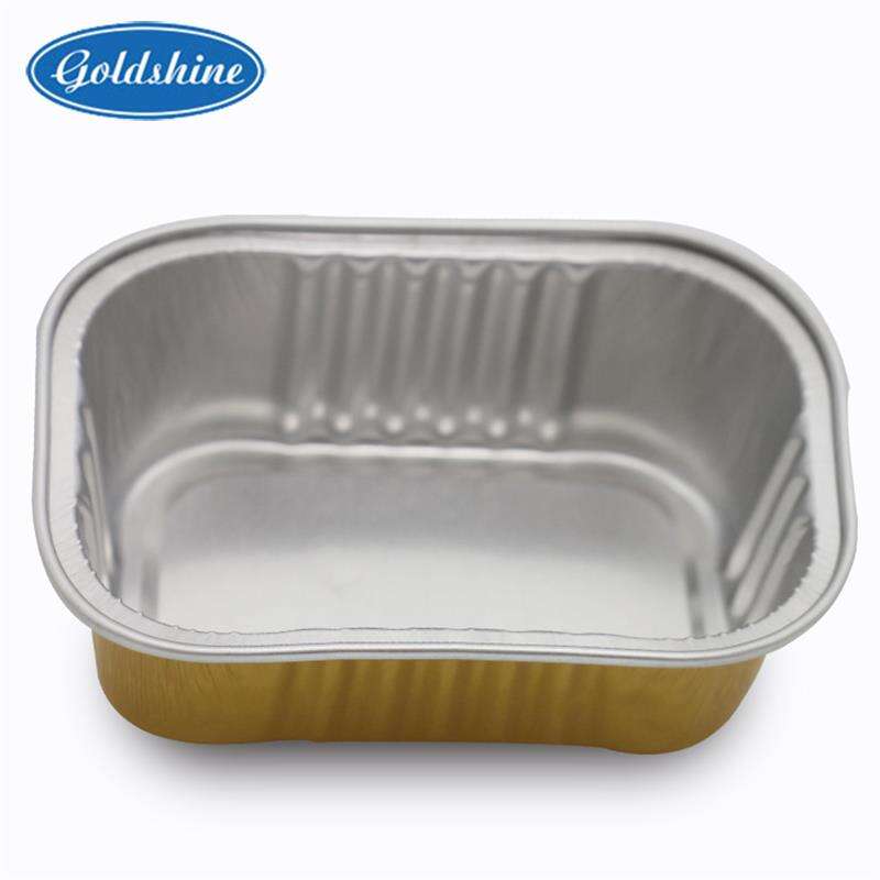 8011 Aluminium Foil Container For Tart Bread Food Grade