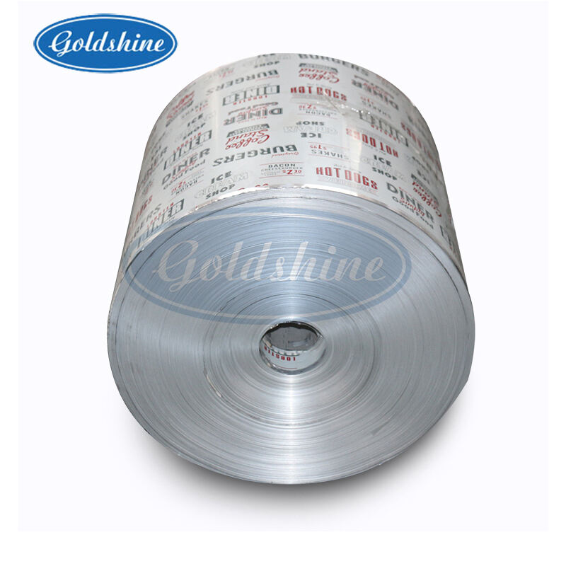 8011 8006 Aluminium personnalisé impression bobine géante pour alimentaire