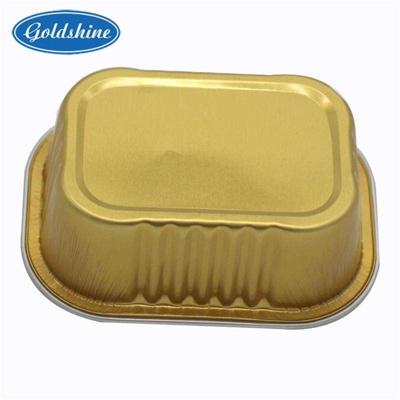 8011 Aluminium Foil Container For Tart Bread Food Grade