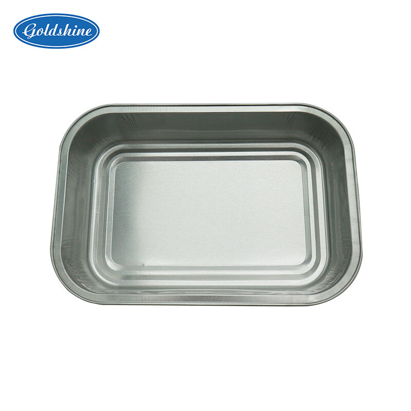 Boîte en aluminium empilable pour stockage alimentaire, contenant pour gâteaux