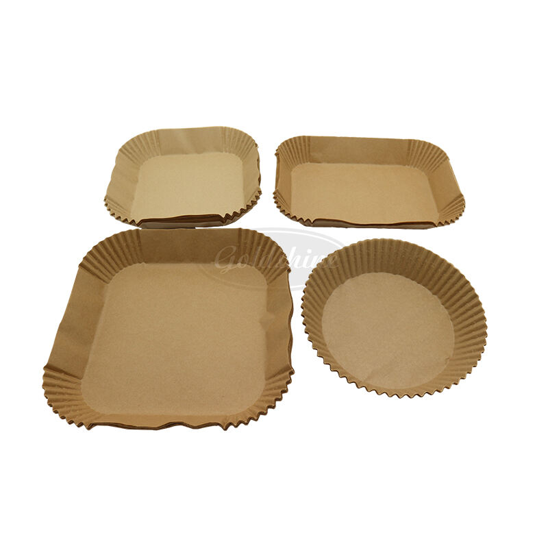 50-100PCS Non-stick Disposable rectangle Liners Baking Paper, Air Fryer Oil-proof Disposable Paper Liner