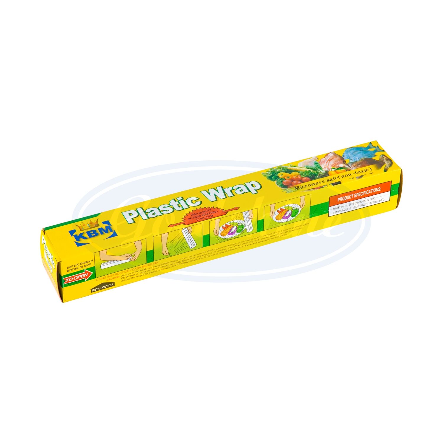 Nhà máy chuyên nghiệp cấp thực phẩm PVC Cling Flim Cling Film Bọc thực phẩm Màng nhựa