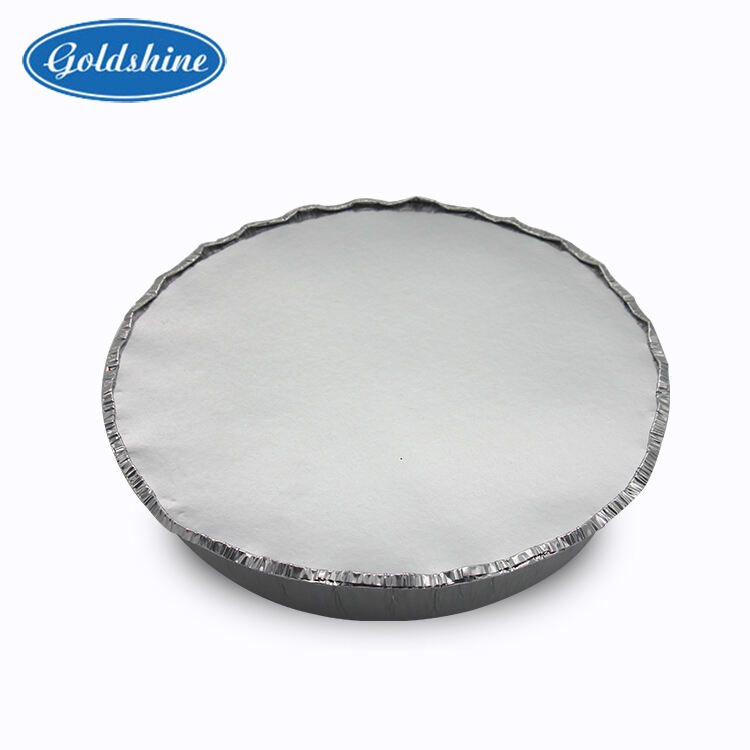 500ml 60mic Round Disposable Aluminium Foil Food Container 