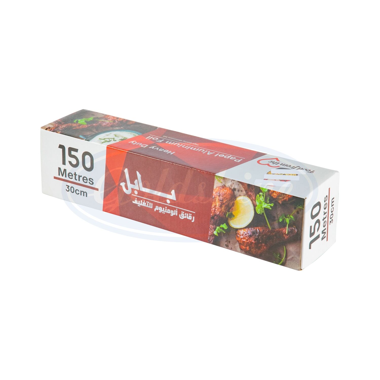 Recyclable Food Packaging 30cm 150m Aluminium foil Tin Foil