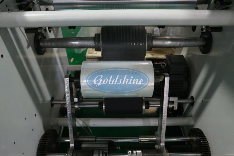 Fully automatic PVC PE Cling Film rewinding machine cutting machine machinery