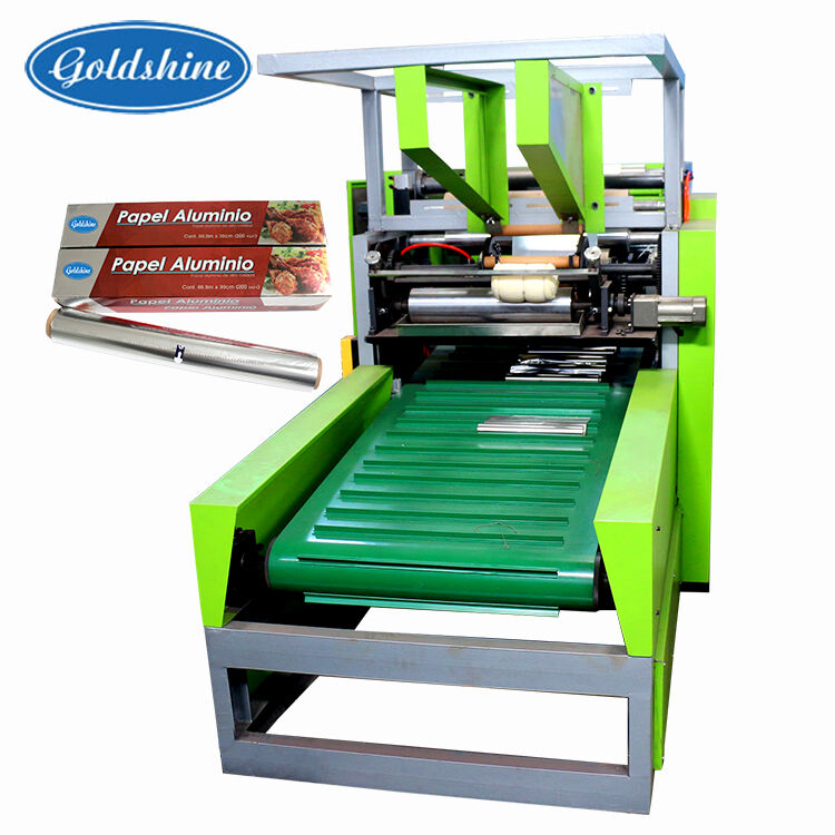 kitchen household disposable aluminum foil rewinding machine