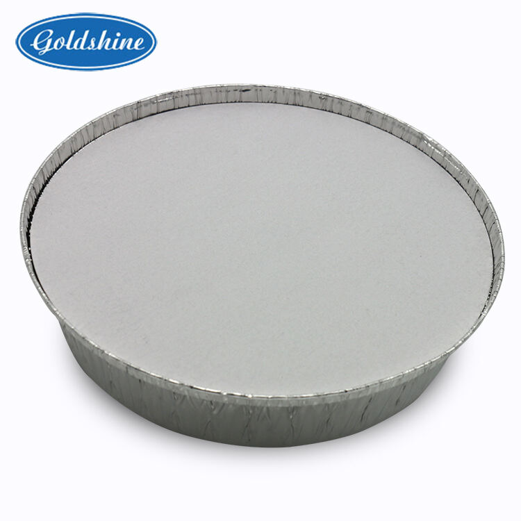 500ml 60mic Round Disposable Aluminium Foil Food Container 