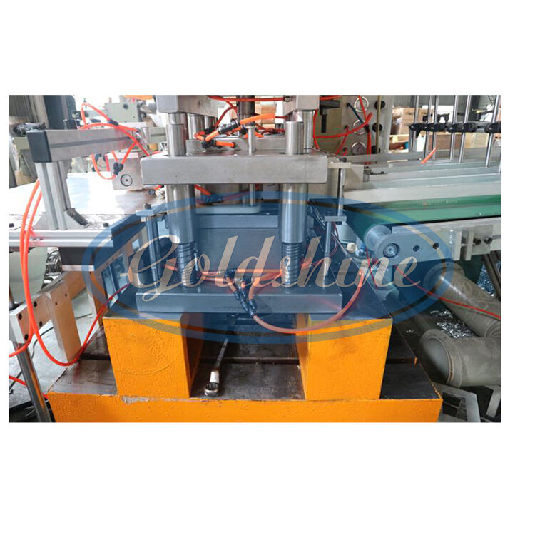 Automatic aluminum foil container making machine