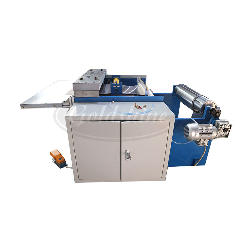 Halfautomatische machine voor aluminiumfoliezagen