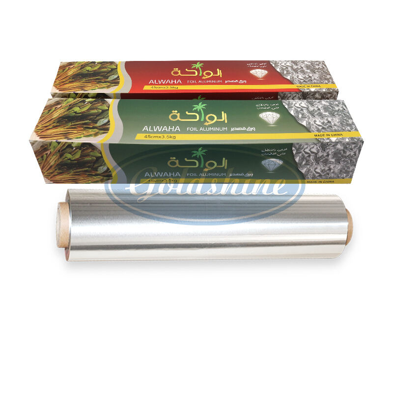 Eco-friendly Food Packing Baking Aluminum Foil Paper Roll Price