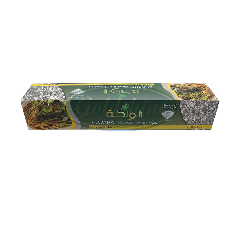 Eco-friendly Food Packing Baking Aluminum Foil Paper Roll Price